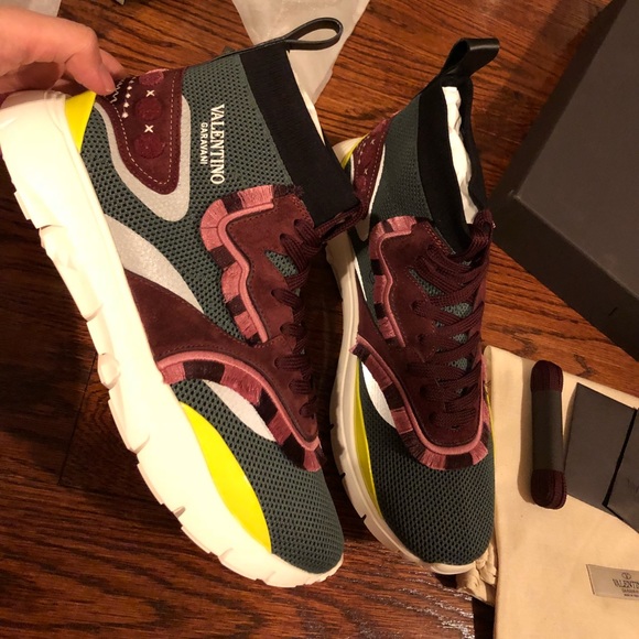 valentino garavani heroes tribe sneakers